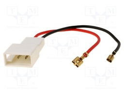 Loudspeaker connector adapter; Citroën,Peugeot,Toyota