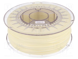 Filament: PLA; 1.75mm; vanilla; 200÷235°C; 1kg; ±0,05mm