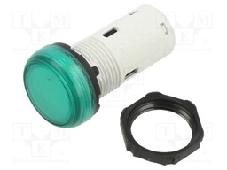 Control lamp; 24VAC; 24VDC; green