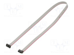 Ribbon cable with IDC connectors; Tape ph: 0.64mm; 406.4mm