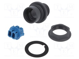 Connector: fiber optic; patchcord; PIN: 2; bayonet; Buccaneer 6000