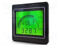 Meter: multifunction; digital,mounting,programmable; on panel