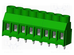 Connector: PCB terminal block; terminal; Plating: tinned; on PCBs