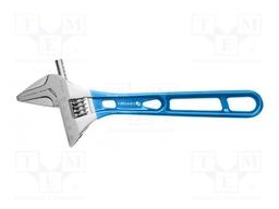 Wrench; adjustable; 256mm; Max jaw capacity: 43mm