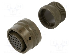 Connector: circular; plug; PT/451