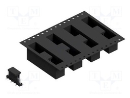 Connector: pin strips; pin header; male; PIN: 6; 2.54mm; SMT; 1x6