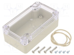 Enclosure: multipurpose; X: 65mm; Y: 115mm; Z: 40mm; Ritec; ABS; beige