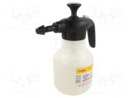 Compression sprayer; for alcohols,for alkalis; plastic; 1.5l