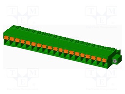 Connector: pluggable terminal block; plug; female; straight; 12A