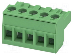 PCB connector, nominal cross section: 2.5 mm?, color: green,