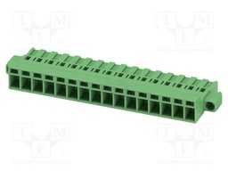PCB connector, nominal cross section: 2.5 mm?, color: green,