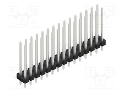 Connector: pin strips; pin header; male; PIN: 30; 2.54mm; THT; 2x15