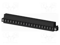 Connector: pluggable terminal block; plug; female; straight; 5mm