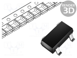 Bridge rectifier: single-phase; Urmax: 800V; If: 1A; Ifsm: 30A; SMT