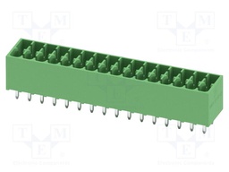 PCB headers, nominal cross section: 1.5 mm?, color: green, n