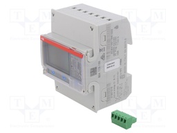 Meter; for DIN rail mounting; digital; Network: three-phase; 6A