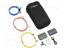 Measuring kit: fiber optic network test kit