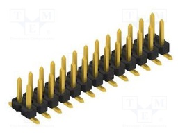 Connector: pin strips; pin header; male; PIN: 26; 2.54mm; SMT; 2x13