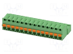 PCB connector, nominal cross section: 2.5 mm?, color: green,