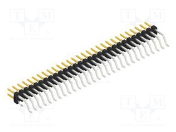 Connector: pin strips; pin header; male; PIN: 58; 2mm; SMT; 2x29