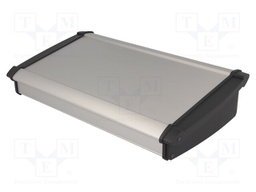 Enclosure: desktop; Alu-Topline; X: 250mm; Y: 181mm; Z: 68mm; grey