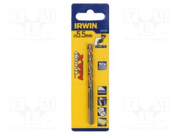 Drill bit; for metal; Ø: 5.5mm; L: 93mm; Working part len: 93mm