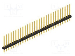Connector: pin strips; pin header; male; PIN: 29; 2mm; THT; 1x29