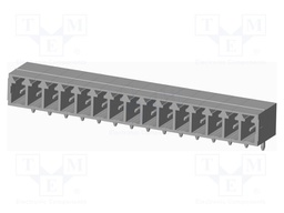 Connector: pluggable terminal block; socket; male; on PCBs