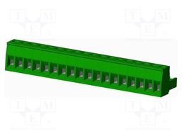 Connector: pluggable terminal block; plug; female; straight; 300V