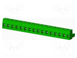 Connector: pluggable terminal block; plug; female; straight; 12A