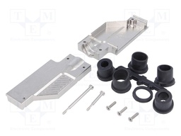 Enclosure: for D-Sub connectors; D-Sub 37pin,D-Sub HD 62pin