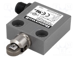 Limit switch; oblong metal roller Ø12,4mm; SPDT; 3A; max.250VAC