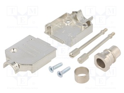 Enclosure: for D-Sub connectors; D-Sub 9pin,D-Sub HD 15pin