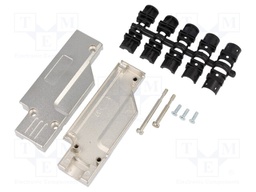 Enclosure: for D-Sub connectors; D-Sub 37pin,D-Sub HD 62pin