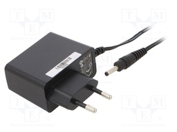 Power supply: switched-mode; constant voltage; 12VDC; 1A; 12W