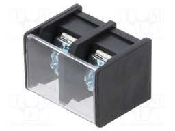 Connector: terminal block; YK; 30A; 300V; terminal; PIN: 2; on PCBs