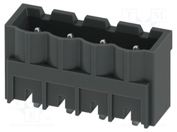 PCB headers, nominal cross section: 2.5 mm?, color: black, n