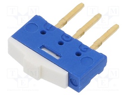 Switch: slide; Pos: 2; 0.2A/24VDC; ON-ON; Mounting: PCB,THT; 50mΩ