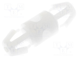 PCB distance; polyamide; L: 5mm; latch/latch; Colour: natural