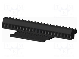 Connector: pluggable terminal block; plug; female; straight; 300V
