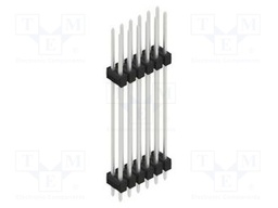 Connector: pin strips; pin header; male; PIN: 12; 2.54mm; THT; 2x6