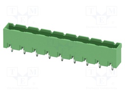 PCB headers, nominal cross section: 2.5 mm?, color: green, n