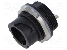 connector Einbausteckverbinder Standard Kunststoff schwarz
