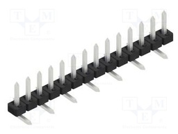 Connector: pin strips; pin header; male; PIN: 14; 2mm; SMT; 1x14