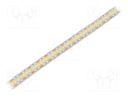 LED tape; white neutral; LED/m: 240; SMD; 2835; 12V; 12mm; white PCB
