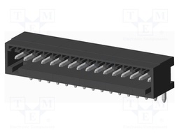 Connector: pluggable terminal block; socket; male; on PCBs