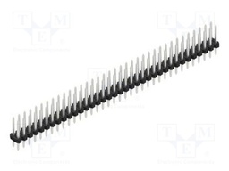 Connector: pin strips; pin header; male; PIN: 72; 2mm; THT; 2x36
