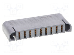 Connector: wire-board; -40÷105°C; angled; PIN: 9; THT; female; 5.5mm