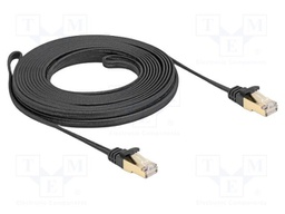Patch cord; U/FTP; Cat: 6a; RJ45 plug,both sides; 7.5m; textile