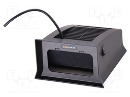 Device: fume extractor; Plug: EU; 0.45m3/min; 220VAC; 24W; 51dBA